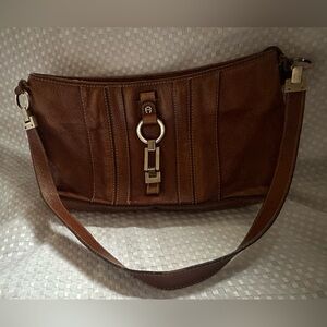 Pre-Loved / Etienne Aigner Brown Leather Shoulder Bag